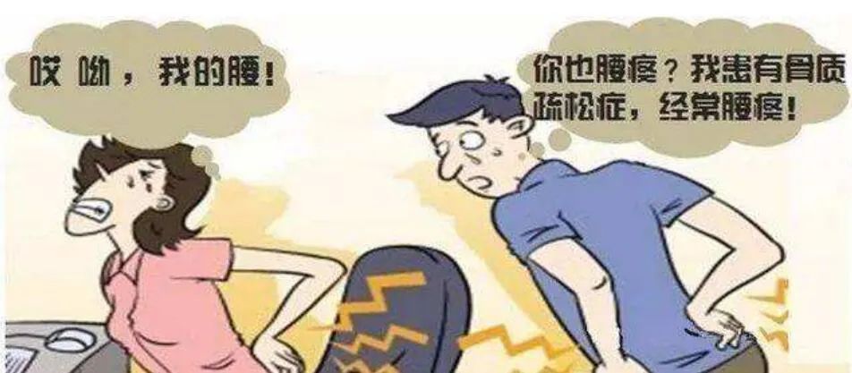 骨质疏松造成疼痛